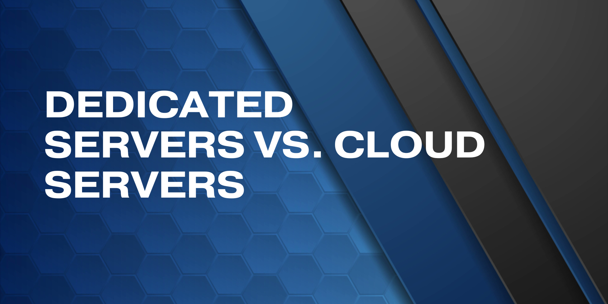 dedicated server vs cloud server