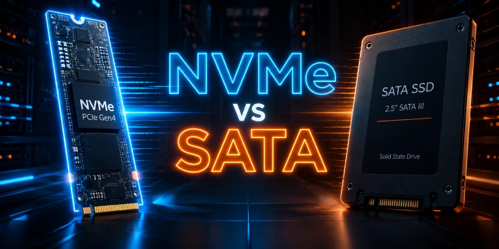 NVMe Dedicated Servers vs Standard SATA SSD: Which One Do You Actually Need?