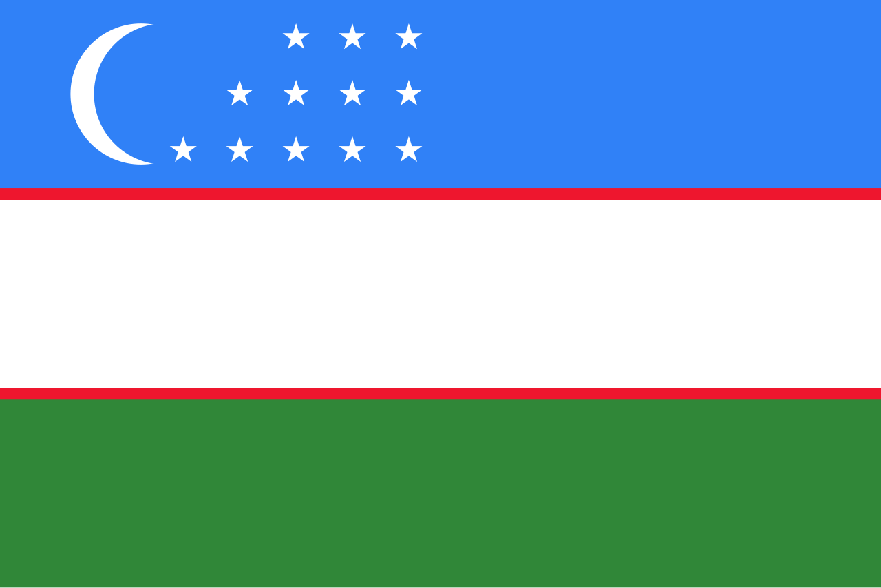 Uzbekistan Flag