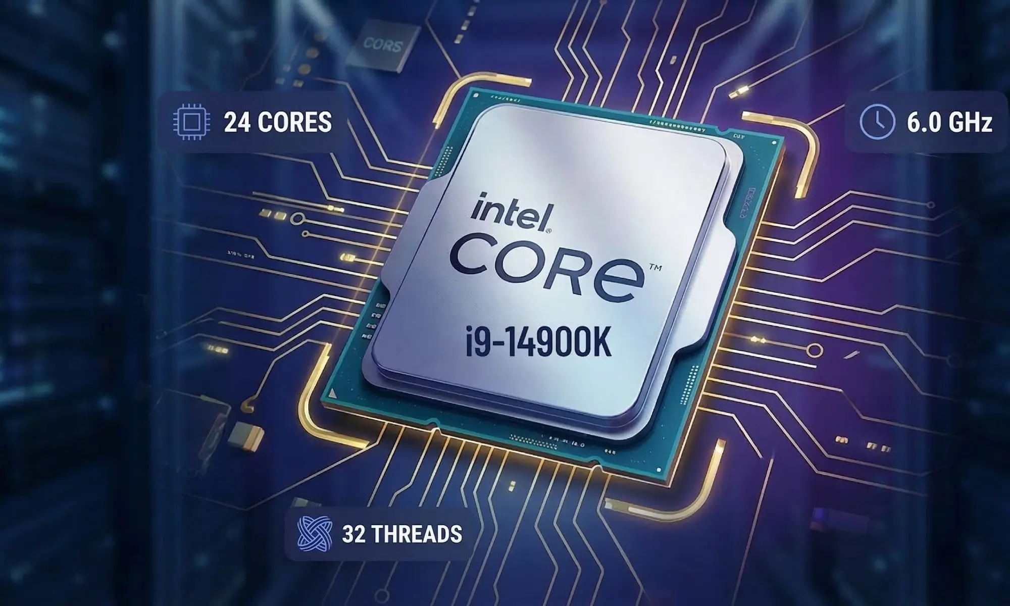 Intel Core i9-14900K dedicated server hosting