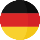 germany round flag