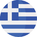 greece round flag