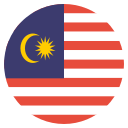 malaysia round flag