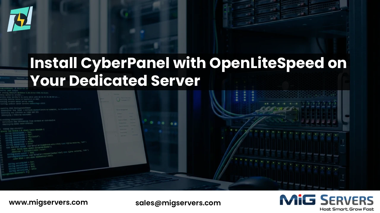 how to install cyberpanel on dedicated server